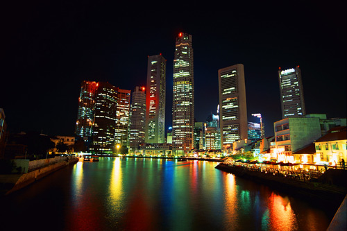 Singapore skyline