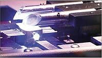 In situ epoxy cure performed automated UV system