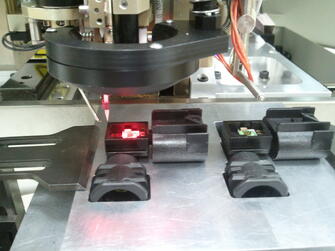 Parts-plastichousing_bonding-with-heated-tool