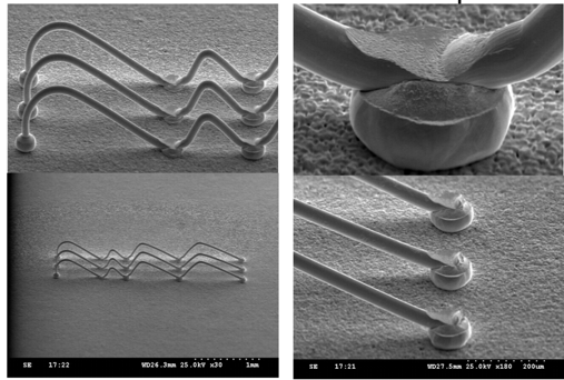 stand off stitch chain bonding security bumps