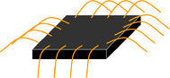 IC with wire bonds