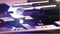 In situ epoxy cure performed automated UV system