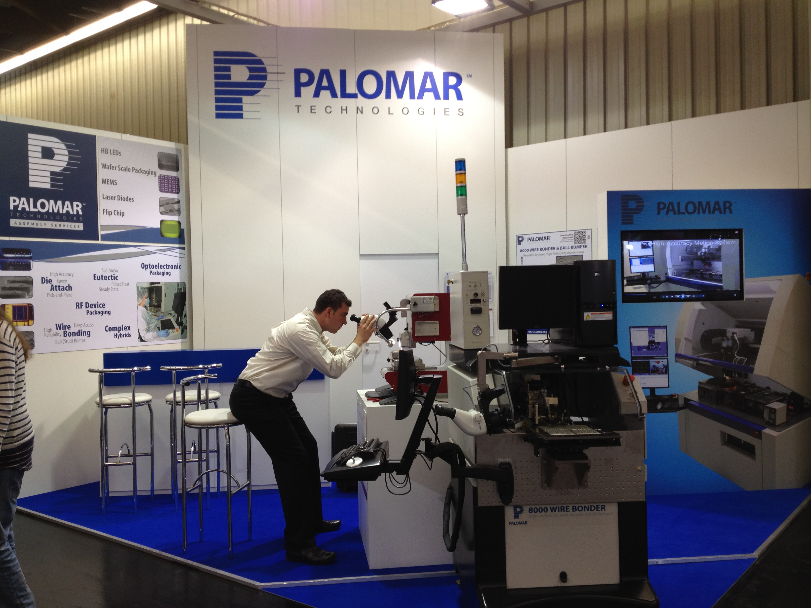 SMT Nuremberg2012 PalomarTeam Royceand8000WireBonder