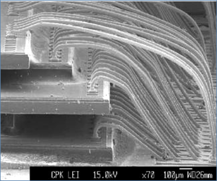 3 d electronics chip stacking