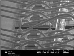 the ability of a capacitor to store energy in an electric field