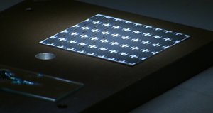 lit LED array