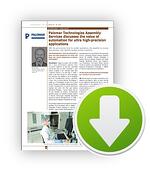 automating high precision LED build production