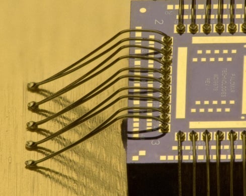 v-bonded wires