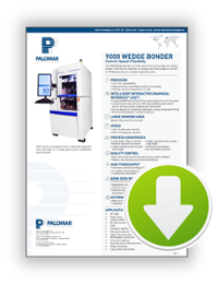 9000 Wedge Bonder data sheet